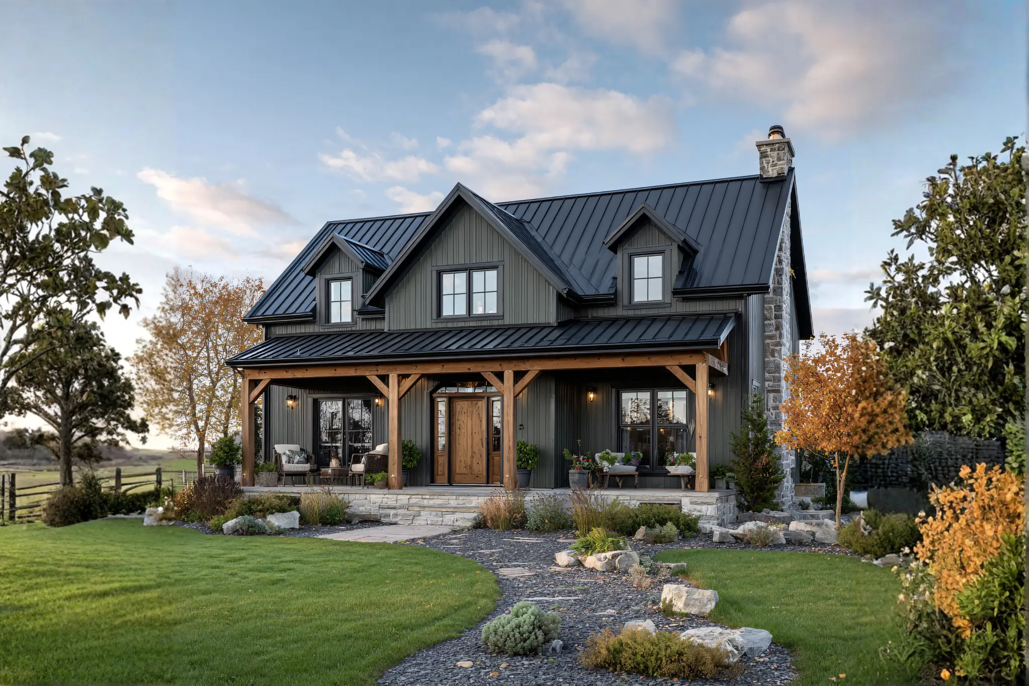 Tarım Arazileri Bağ Evi